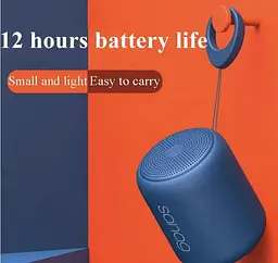 Портативна колонка Sanag X6S синій - мініатюра 3