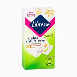 Прокладки щоденні Libresse Dailies Natural Care 20 шт.