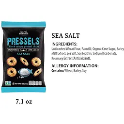 Брецелі Dream Pretzels Sea Salt тонкі 200 г (847720) - мініатюра 4