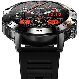 Смарт-годинник Uwatch Smart Delta K52 Black Rubber 2 ремінці (3166) - мініатюра 6