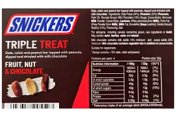 Шоколадні батончики Snickers Triple Treat 4х32 г - мініатюра 6