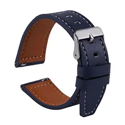 Ремінець Universal 20mm Samsung/Amazfit/Huawei Dark Brown (35680_3577562) - мініатюра 2