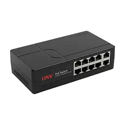 PoE-комутатор некерований 10-портовий ONV ONV-H1108PGBES з 8 портами PoE (73-00072) - мініатюра 3