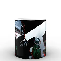 Кухоль GeekLand Tokyo Ghoul Токійський гуль постер TG.02.016 330 мл білий - мініатюра 2