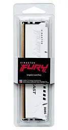 Модуль пам'яті Kingston Fury DDR5 64GB (2x32) 6000Mhz Beast White EXPO (KF560C36BWEK2-64) - мініатюра 3