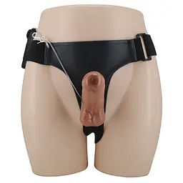 Страпон - Ultra Vibrating Dual Penis Strap On 6.2" - мініатюра 6
