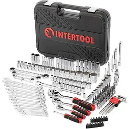 Набір інструментів Intertool ET-8156 156шт [85186] - мініатюра 3