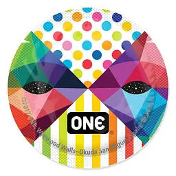 Набір презервативів ONE Classic Select Artist Collection, 100 шт, зі змазкою, паковання-тубус - мініатюра 6