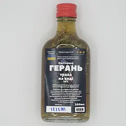 Водна настоянка на траві герані 200 мл