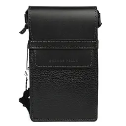Міні сумка чохол для телефону, панч GRANDE PELLE 18.5х10.5х3.5 см sum0028484 - мініатюра 1