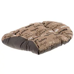 Подушка для собак та котів Ferplast Relax Cities 45/2 коричнева 43x30 см 82045076 - мініатюра 2