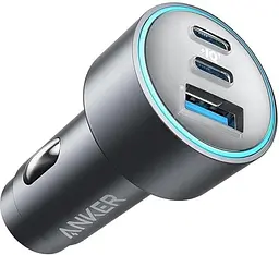 Зарядний пристрій автоадаптер ANKER PowerDrive 325 67w PD + 22.5W USB-A