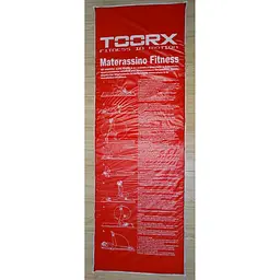Килимок спортивний Toorx Padded Exercise 181 х 60 х 2,5 см з антиковзною поверхнею Blu/Rosso (MAT-GE) - мініатюра 3