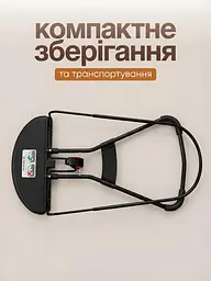 Дитяче крісло-гойдалка-шезлонг для новонароджених та немовлят вагою до 12 кг з ременями безпеки, рожеве (8381706586) - мініатюра 5