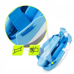 Маска для снорклінгу TSUNAMI Shark повнолицьова, дитяча Sky Blue (P-5907739318237) - мініатюра 4