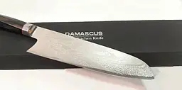 Ніж сантоку 18 см Damascus DK-AK 3004 AUS-10 дамаська сталь 73 шари - мініатюра 2