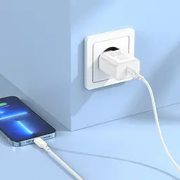 МЗП Borofone BA71A PD20W (1USB-C) Білий - мініатюра 3