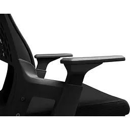 Офісне крісло GT Racer B-2020A Black [125641] - мініатюра 5