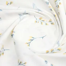 Комплект постільної білизни Cosas полуторний без простирадла PINE BRANCHLETS CS1 160 x 220 см (BudYellowMint_160_2) - мініатюра 6