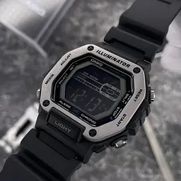 Чоловічий годинник Casio MWD-110H-8B Сріблястий ( AT1141-0178 ) - мініатюра 3