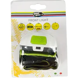Ліхтар налобний світлодіодний Good Bike на батарейках 3 LED 3 режими (92307-IS) - мініатюра 4
