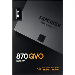 SSD накопичувач Samsung 870 QVO 8 TB[MZ-77Q8T0BW] [122177] - мініатюра 6