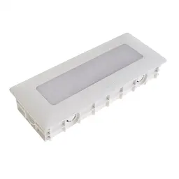 Світильник Brille вуличний врізний AL-906/6W CW IP54 WH