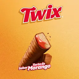 Шоколадний батончик Twix Chocolate Torta de Morango 40 г - мініатюра 3