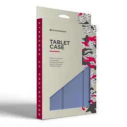 Чохол-книжка на планшет Apple iPad 10.9 (2022) A2696/A2757/A2777/10.9 (2024)/11 (2025) A16, Flex Case, lavender grey, протиударний, обкладинка з трискладовою підставкою та авто. пробудженням для планшета 10.9 ,11 , шкіряний, на магніті - мініатюра 3