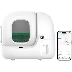 Смарт автоматичний лоток PETKIT Pura Max 2 Smart Cat Litter Box - Premium (P9902) (P9902) - мініатюра 2