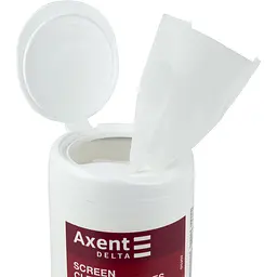 Серветки для екранів Axent вологі 100 шт. (D5302) - мініатюра 2