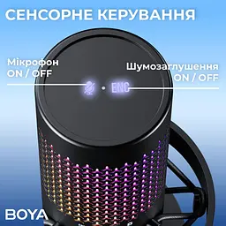 Мікрофон Boya K5-02 RGB Black K5-02) - мініатюра 5