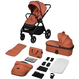 Коляска універсальна Lionelo Layla 2 в 1 brown rust (LO-LAYLA 2IN1 BROWN RUST) - мініатюра 15