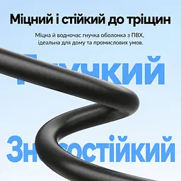 Мережевий кабель Vention 1 м патч-корд штекери RJ45 8P8C на обох кінцях Cat6 UTP швидкість передавання 1000 Мбіт/с за умови підтримки Gigabit Ethernet обома мережевими портами чорний (IBEBF) - мініатюра 6