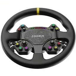 Кермо MOZA Racing RS V2 Steering for PC, 33cм., 10кн., RGB - мініатюра 4