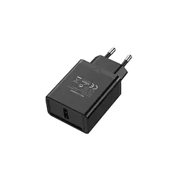 Мережевий зарядний пристрій Vention 1-port USB Wall Charger(12W) EU-Plug чорний (FAAB0-EU) - мініатюра 2