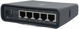 Бездротовий маршрутизатор (роутер) Mikrotik hAP ac lite tower (RB952Ui-5ac2nD-TC) [47095] - мініатюра 2