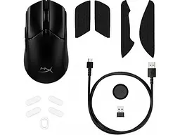 Миша HyperX Pulsefire Haste 2 Wireless Black (6N0B0AA) - мініатюра 8