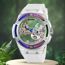 Наручний годинник M032WT White Skmei acs0030876 - мініатюра 5