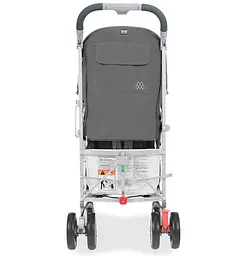 Прогулянкова коляска Maclaren Techno ARC Charcoal/Silver сіра (WD1G260612) - мініатюра 3