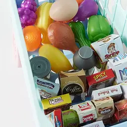 Дитячий візок для покупок у супермаркеті Urmywo блакитний (661-537blue) - мініатюра 4