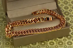 Браслет Xuping Jewelry кобра 20 см 7 мм золотистий
