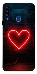 Чохол Demsky Яскраве серце для Samsung Galaxy A20s