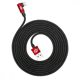 Кабель Baseus MVP Elbow L Shape Cable USB to Lightning 1.5A 2m CALMVP-A09 Red - мініатюра 3