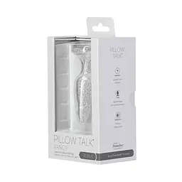 Анальна пробка Pillow Talk Fancy Luxurious Glass Anal Plug 10.1 см (прозорий) - мініатюра 7