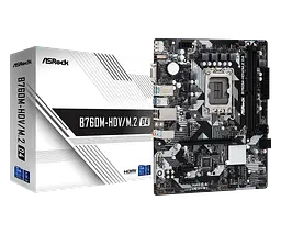 Mатеринська плата ASRock B760M-HDV/M.2 D4 LGA 1700 (B760M-HDV/M.2 D4) - мініатюра 5