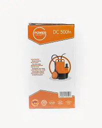 Насос занурювальний дренажний Powercraft DC 500fn для чистої води (157545) - мініатюра 6