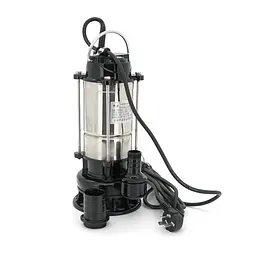 Занурювальний насос 370W 220V до 5 м³/год підйом до 5 м 40 мм нержавіюча сталь 390х175х190 мм 5.825 кг + перехідник