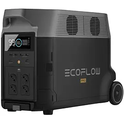 Портативна зарядна станція EcoFlow DELTA Pro (ємність 3600 Вт·ч), 3500 циклів, потужність 3600 Вт (пікова 4500 Вт), 635x284x420 мм, вага 45 кг