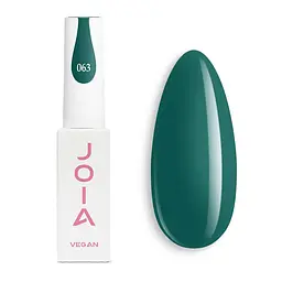 Гель-лак для нігтів зелений 063 емаль JOIA vegan 6 мл